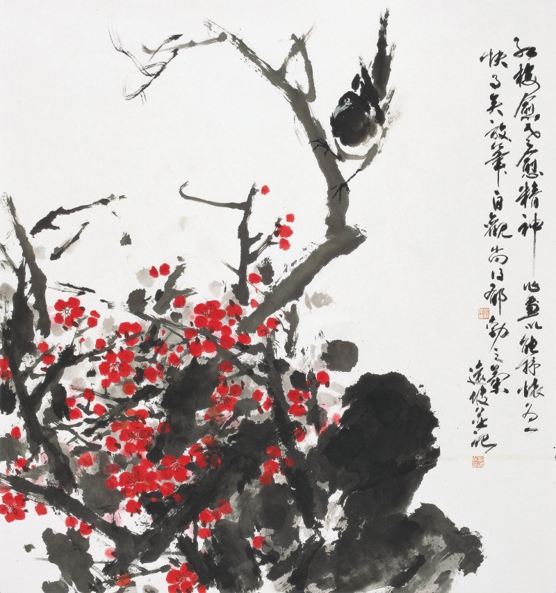 红梅愈老愈精神2014年